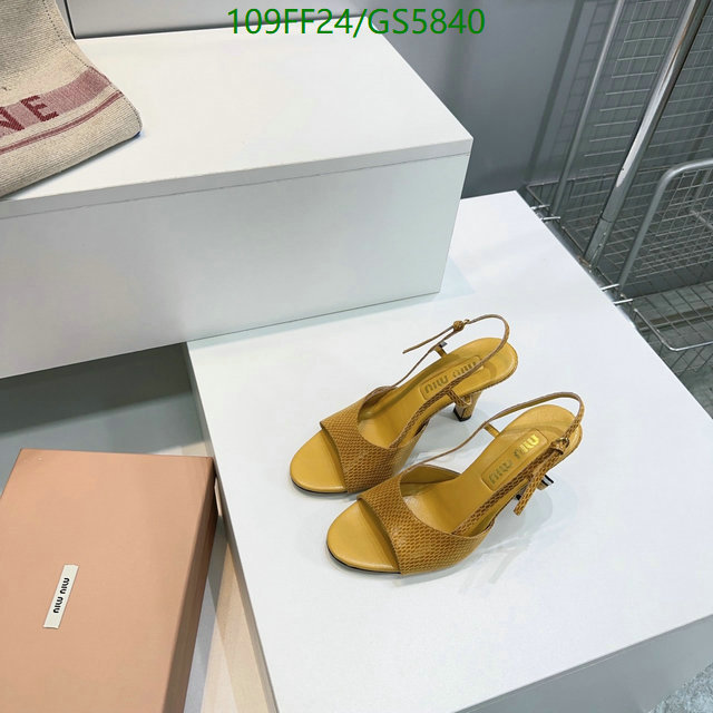 Miu Miu-Women Shoes Code: GS5840 $: 109USD