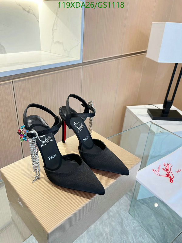 Christian Louboutin-Women Shoes Code: GS1118 $: 119USD