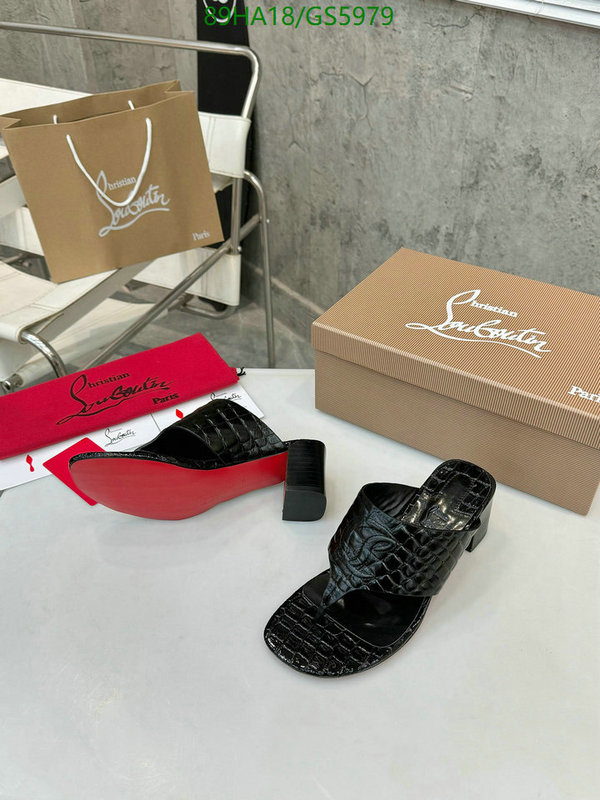Christian Louboutin-Women Shoes Code: GS5979 $: 89USD