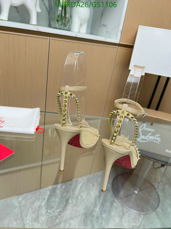 Christian Louboutin-Women Shoes Code: GS1106 $: 119USD