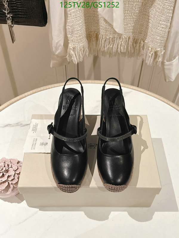 Brunello Cucinelli-Women Shoes Code: GS1252 $: 125USD