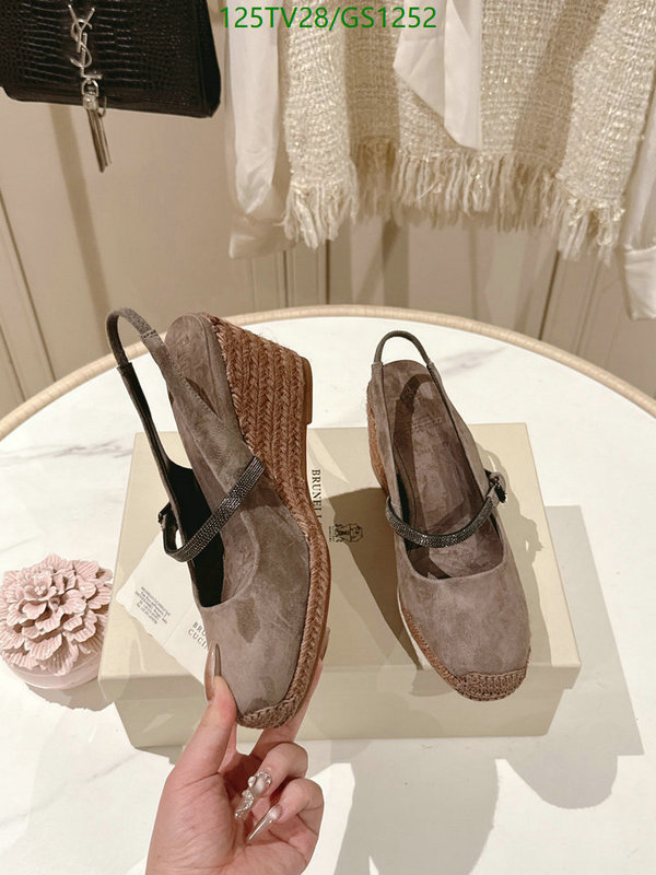Brunello Cucinelli-Women Shoes Code: GS1252 $: 125USD