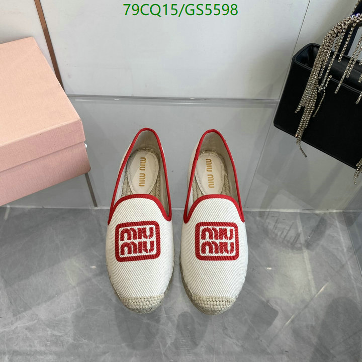 Miu Miu-Women Shoes Code: GS5598 $: 79USD