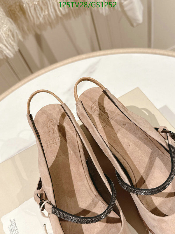 Brunello Cucinelli-Women Shoes Code: GS1252 $: 125USD