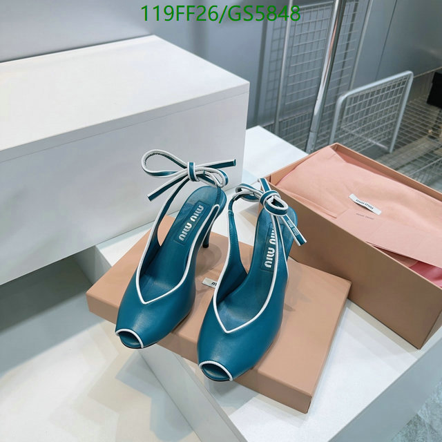 Miu Miu-Women Shoes Code: GS5848 $: 119USD