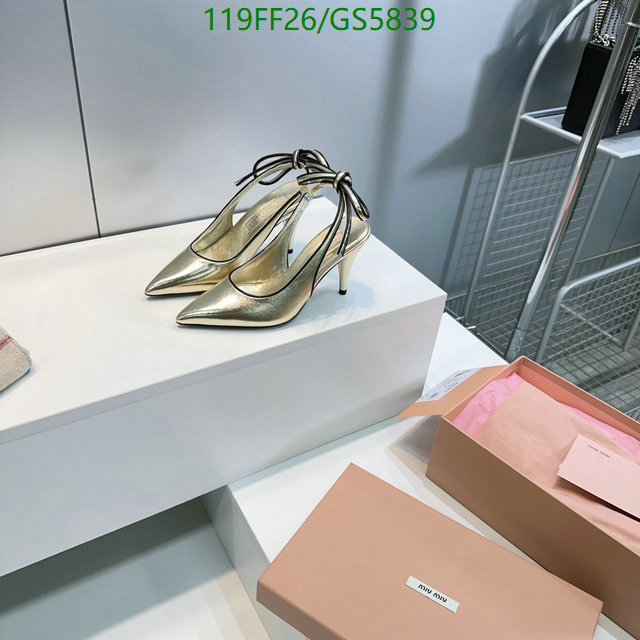 Miu Miu-Women Shoes Code: GS5839 $: 119USD