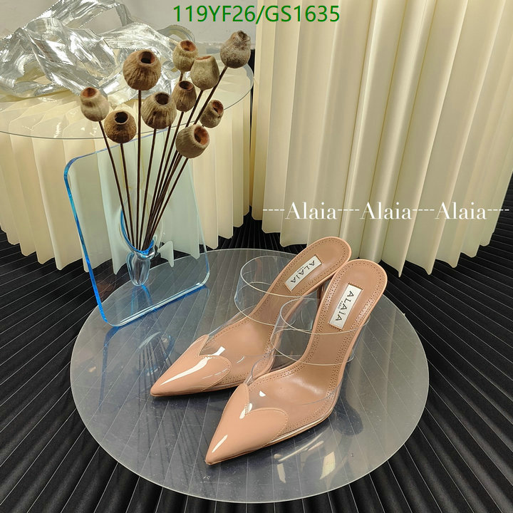 ALAIA-Women Shoes Code: GS1635 $: 119USD