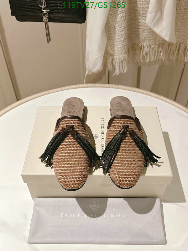 Brunello Cucinelli-Women Shoes Code: GS1265 $: 119USD