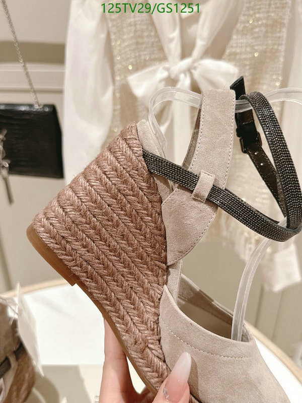 Brunello Cucinelli-Women Shoes Code: GS1251 $: 125USD
