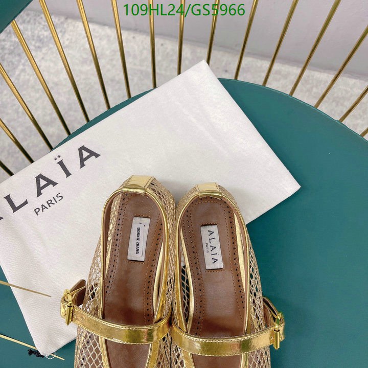 ALAIA-Women Shoes Code: GS5966 $: 109USD
