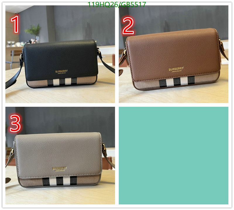 Burberry-Bag-4A Quality Code: GB5517 $: 119USD