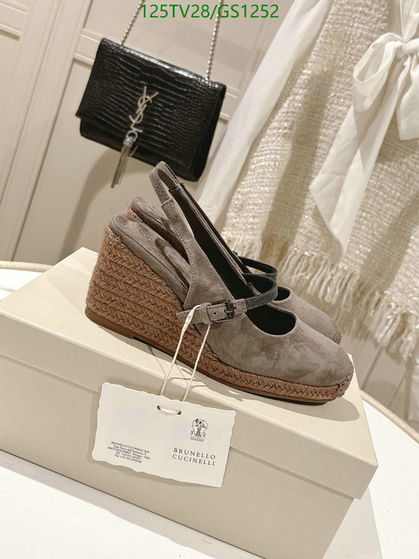 Brunello Cucinelli-Women Shoes Code: GS1252 $: 125USD