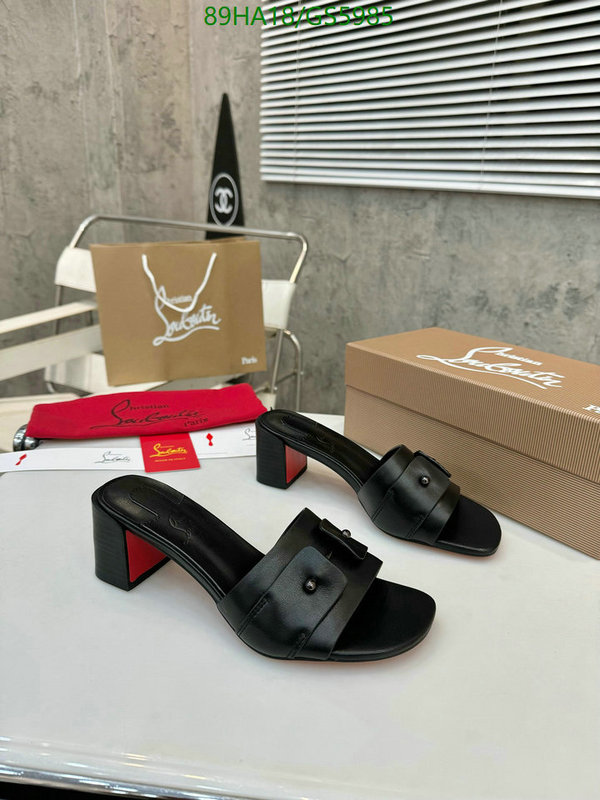 Christian Louboutin-Women Shoes Code: GS5985 $: 89USD