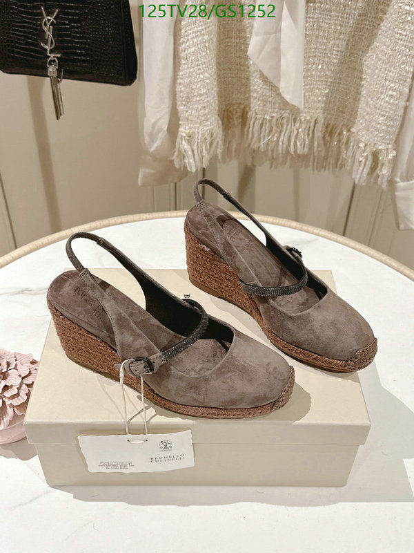 Brunello Cucinelli-Women Shoes Code: GS1252 $: 125USD