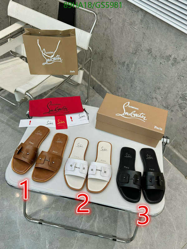 Christian Louboutin-Women Shoes Code: GS5981 $: 89USD