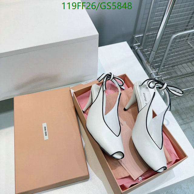 Miu Miu-Women Shoes Code: GS5848 $: 119USD