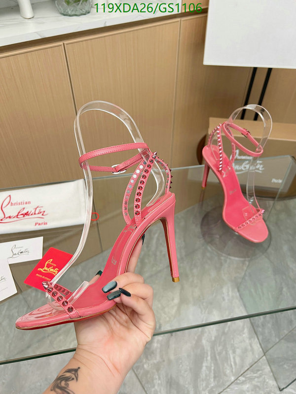 Christian Louboutin-Women Shoes Code: GS1106 $: 119USD