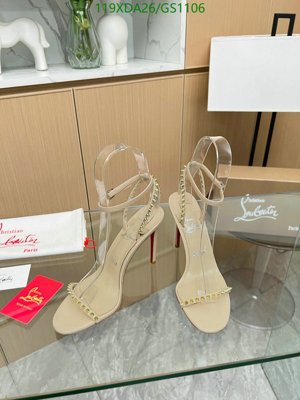 Christian Louboutin-Women Shoes Code: GS1106 $: 119USD