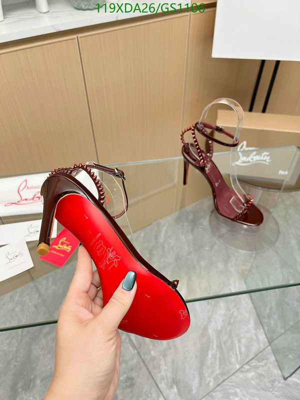 Christian Louboutin-Women Shoes Code: GS1106 $: 119USD