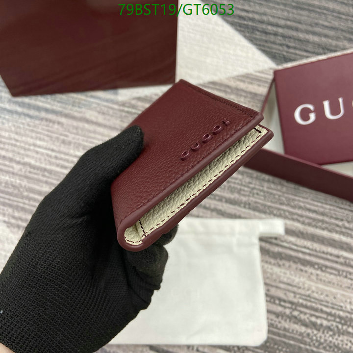 Gucci-Wallet Mirror Quality Code: GT6053 $: 79USD