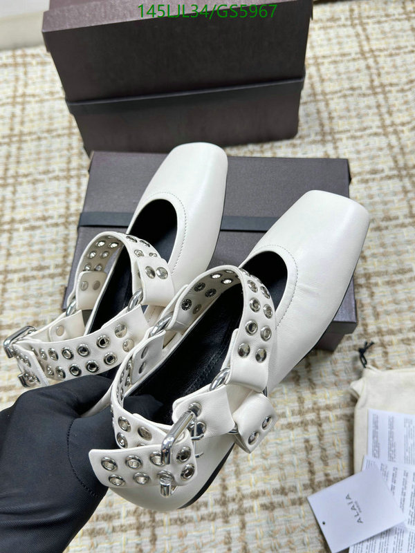 ALAIA-Women Shoes Code: GS5967 $: 145USD