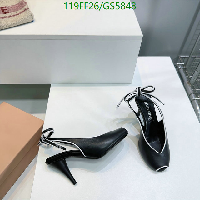 Miu Miu-Women Shoes Code: GS5848 $: 119USD