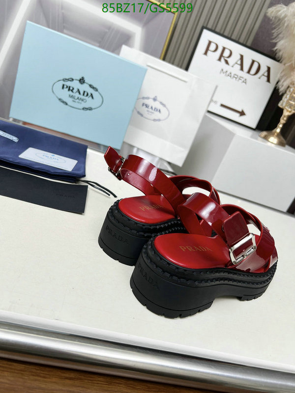 Prada-Women Shoes Code: GS5599 $: 85USD