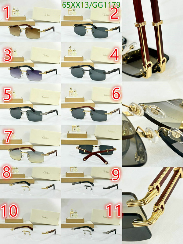 Cartier-Glasses Code: GG1179 $: 65USD