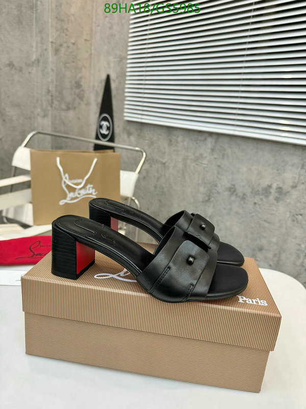Christian Louboutin-Women Shoes Code: GS5985 $: 89USD