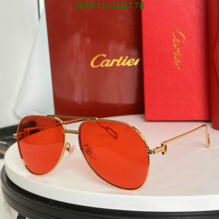 Cartier-Glasses Code: GG1178 $: 55USD