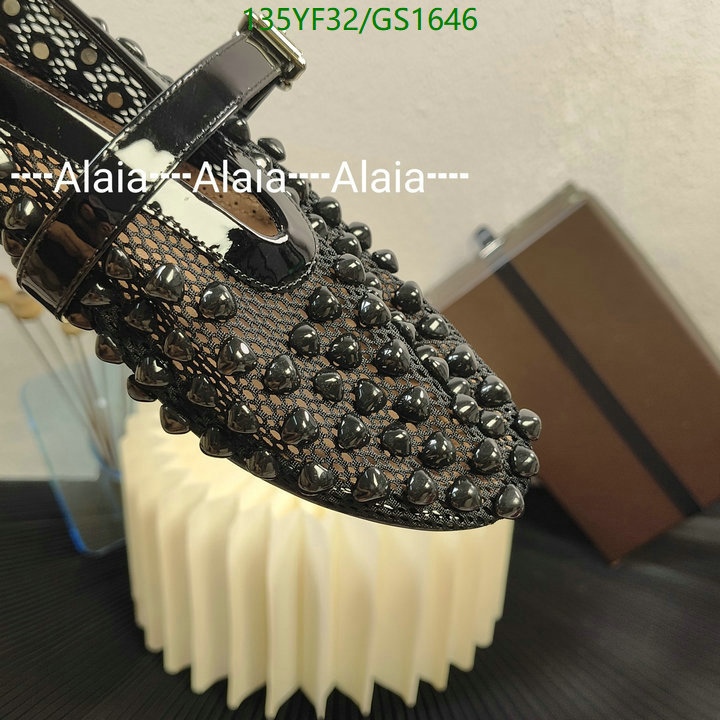 ALAIA-Women Shoes Code: GS1646 $: 135USD
