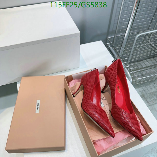 Miu Miu-Women Shoes Code: GS5838 $: 115USD