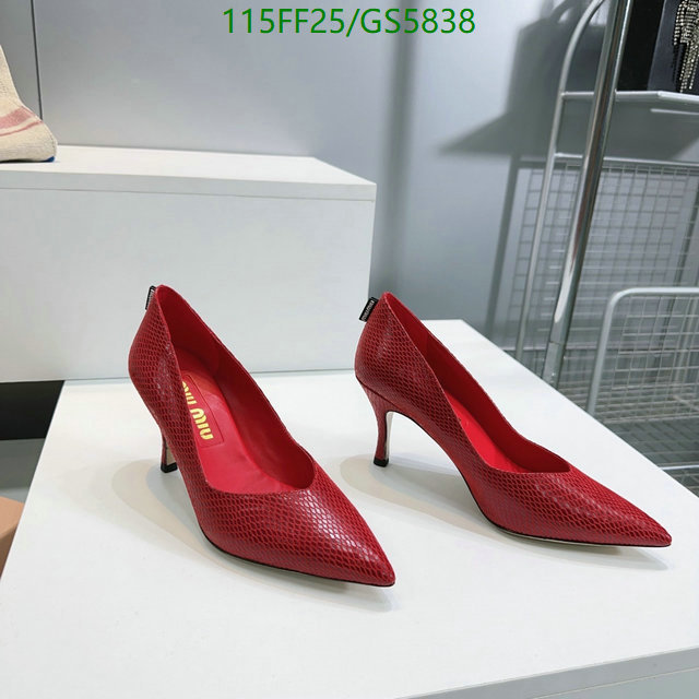 Miu Miu-Women Shoes Code: GS5838 $: 115USD