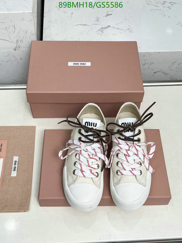 Miu Miu-Women Shoes Code: GS5586 $: 89USD