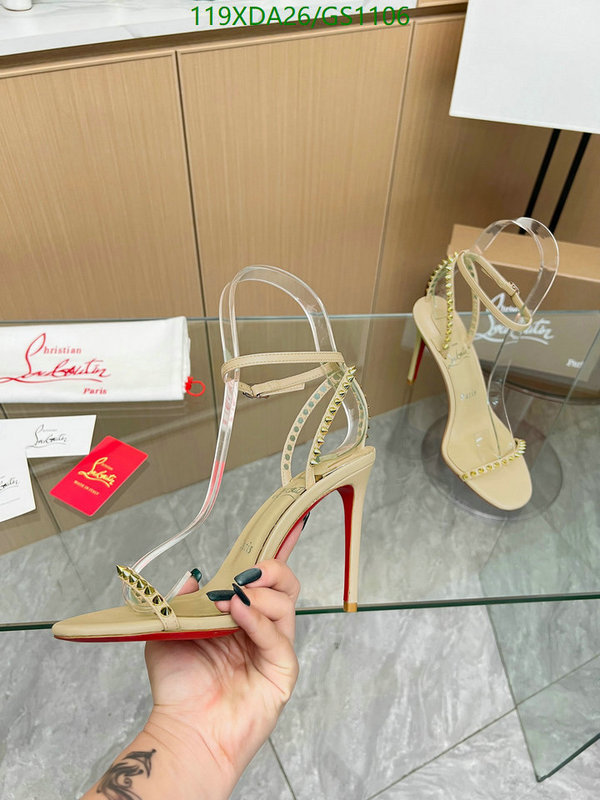 Christian Louboutin-Women Shoes Code: GS1106 $: 119USD