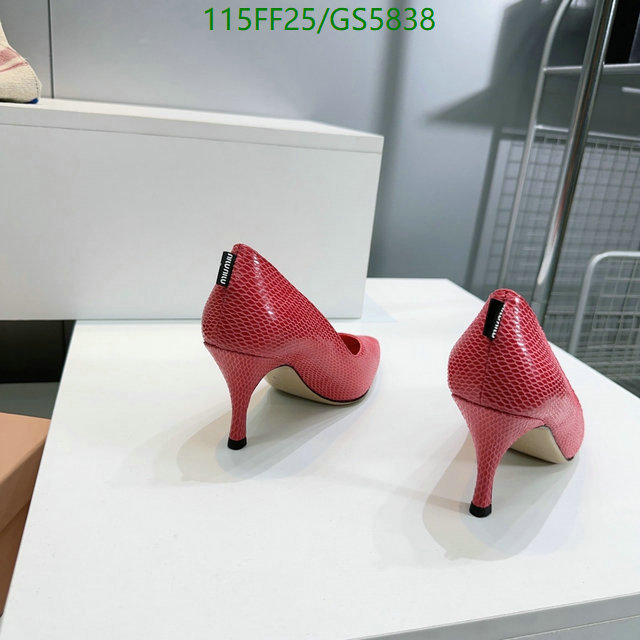 Miu Miu-Women Shoes Code: GS5838 $: 115USD