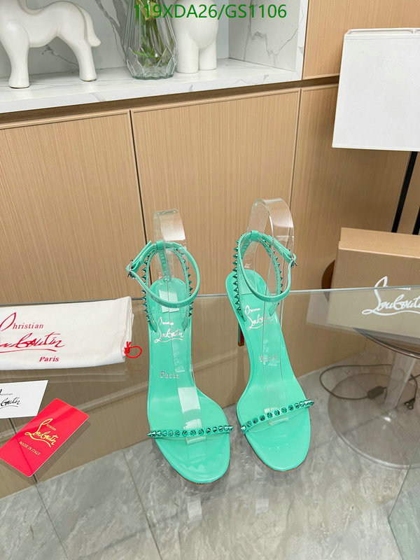 Christian Louboutin-Women Shoes Code: GS1106 $: 119USD