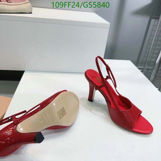 Miu Miu-Women Shoes Code: GS5840 $: 109USD