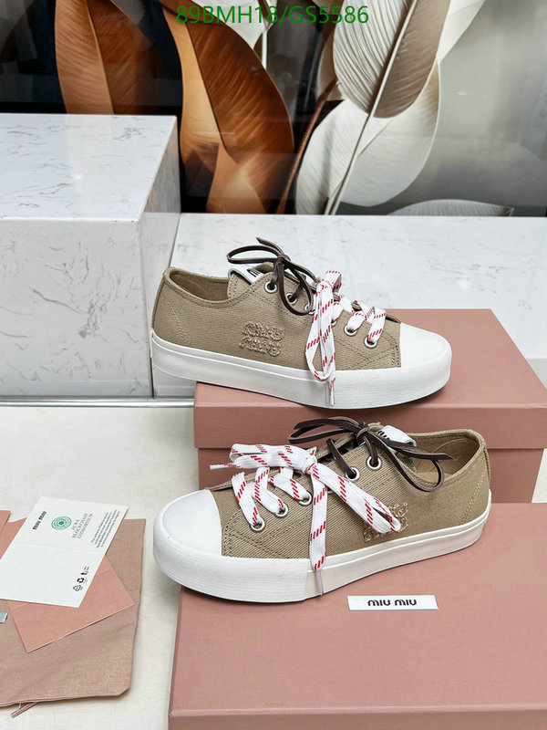 Miu Miu-Women Shoes Code: GS5586 $: 89USD