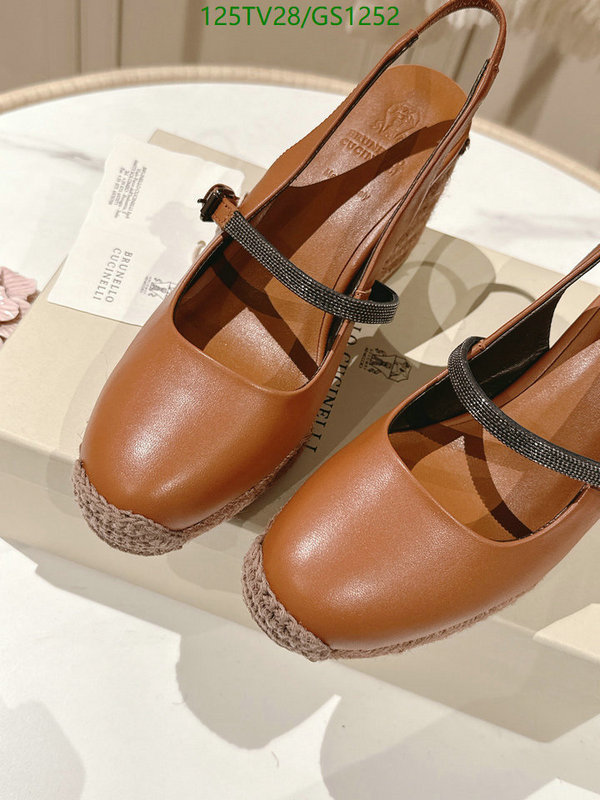 Brunello Cucinelli-Women Shoes Code: GS1252 $: 125USD