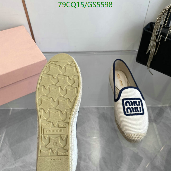 Miu Miu-Women Shoes Code: GS5598 $: 79USD