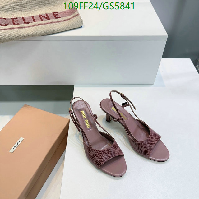 Miu Miu-Women Shoes Code: GS5841 $: 109USD