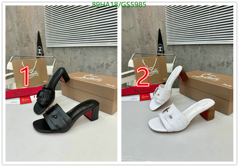 Christian Louboutin-Women Shoes Code: GS5985 $: 89USD