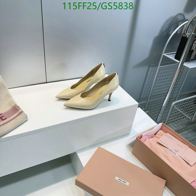 Miu Miu-Women Shoes Code: GS5838 $: 115USD