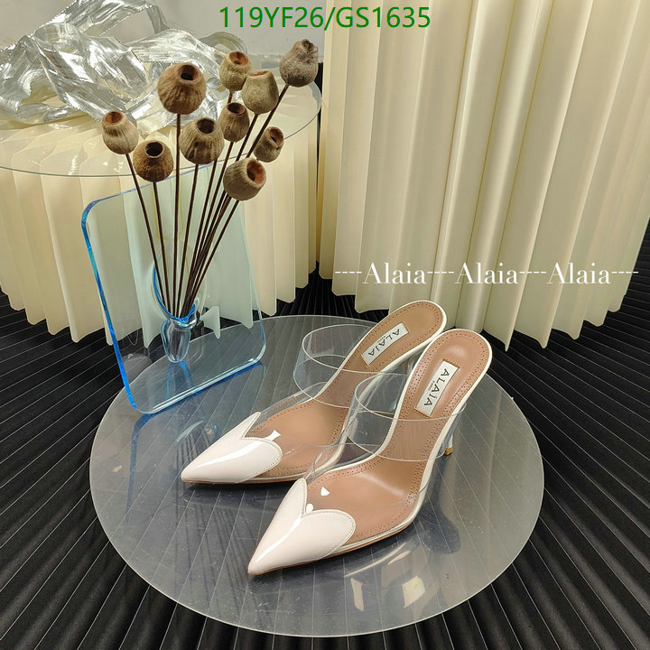 ALAIA-Women Shoes Code: GS1635 $: 119USD