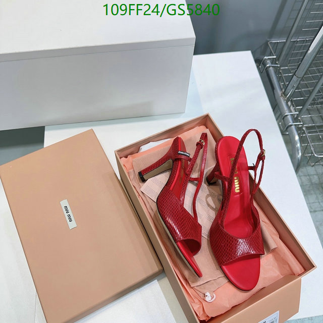 Miu Miu-Women Shoes Code: GS5840 $: 109USD