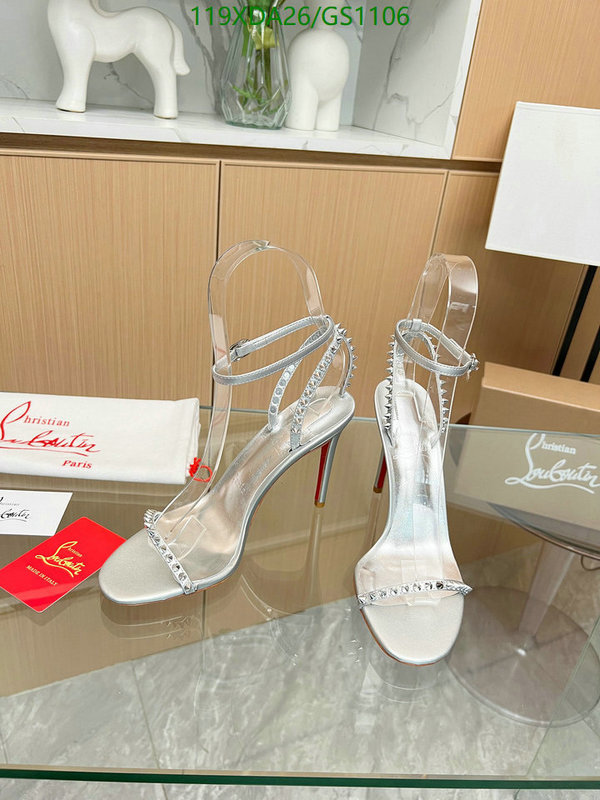 Christian Louboutin-Women Shoes Code: GS1106 $: 119USD