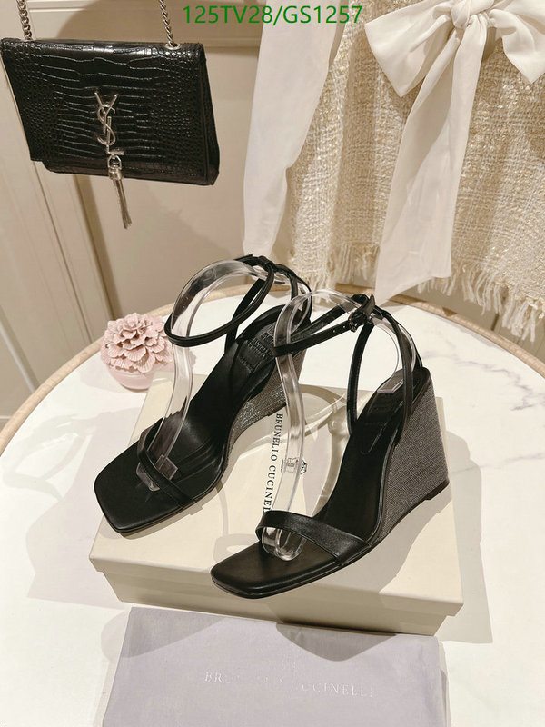 Brunello Cucinelli-Women Shoes Code: GS1257 $: 125USD