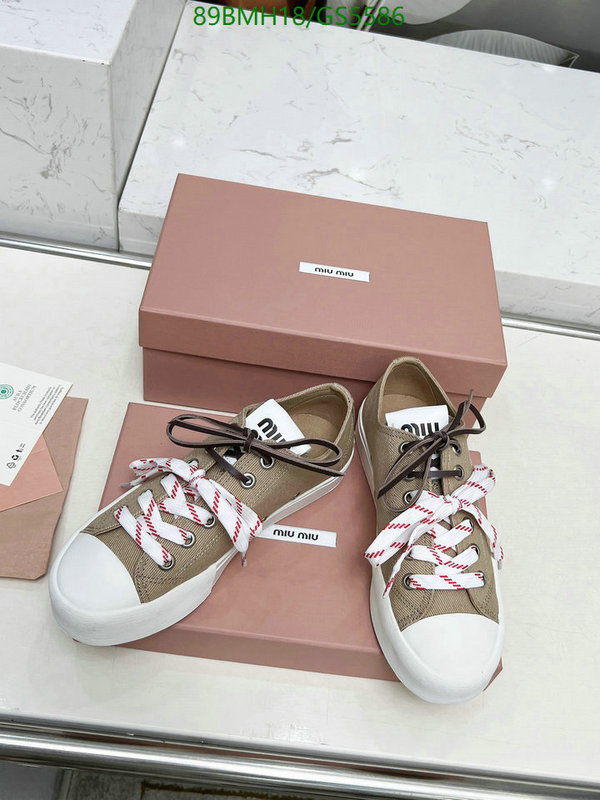Miu Miu-Women Shoes Code: GS5586 $: 89USD