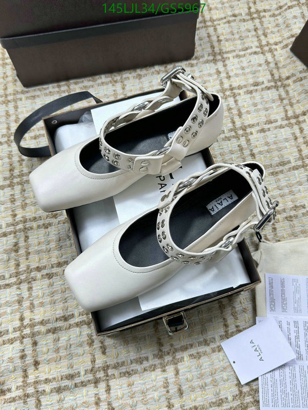ALAIA-Women Shoes Code: GS5967 $: 145USD